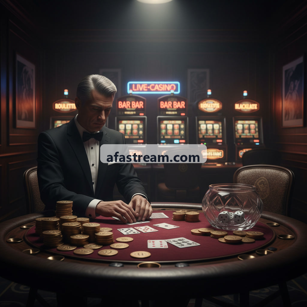 Bàn Blackjack 21 điểm với dealer chia bài trực tiếp
