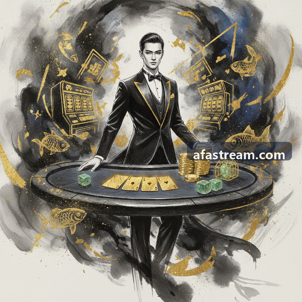 Bàn Roulette châu Âu quay số trong sảnh live casino